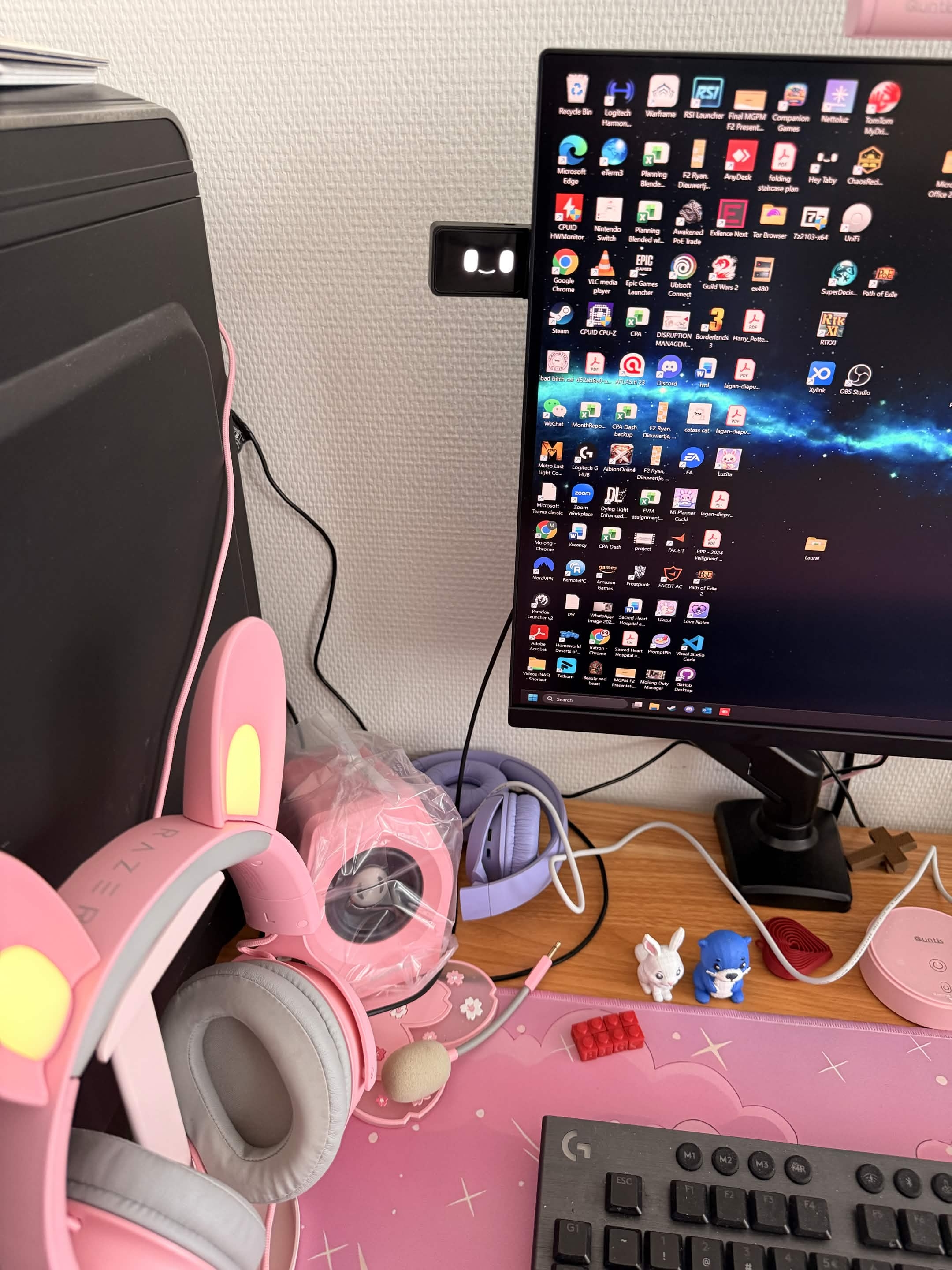 Laura’s Taby setup